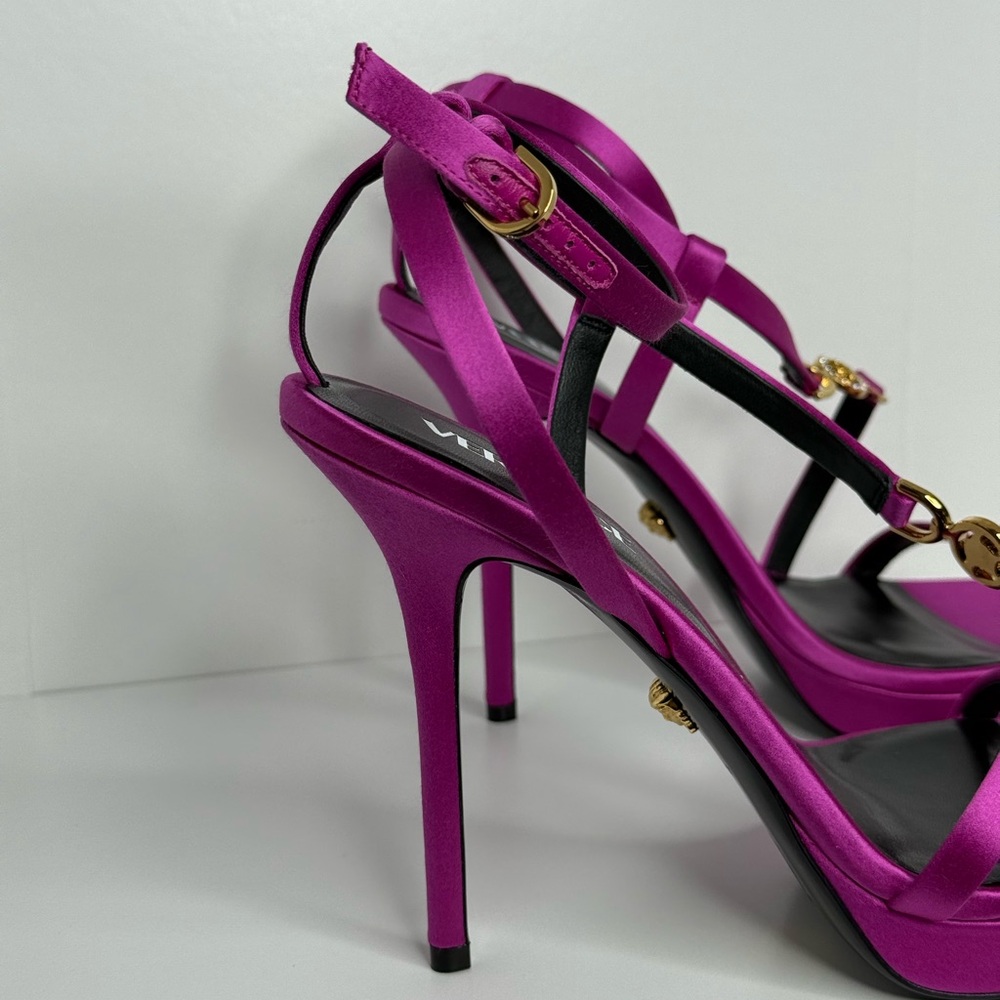 Versace Strappy Heels - Picture 4 of 9